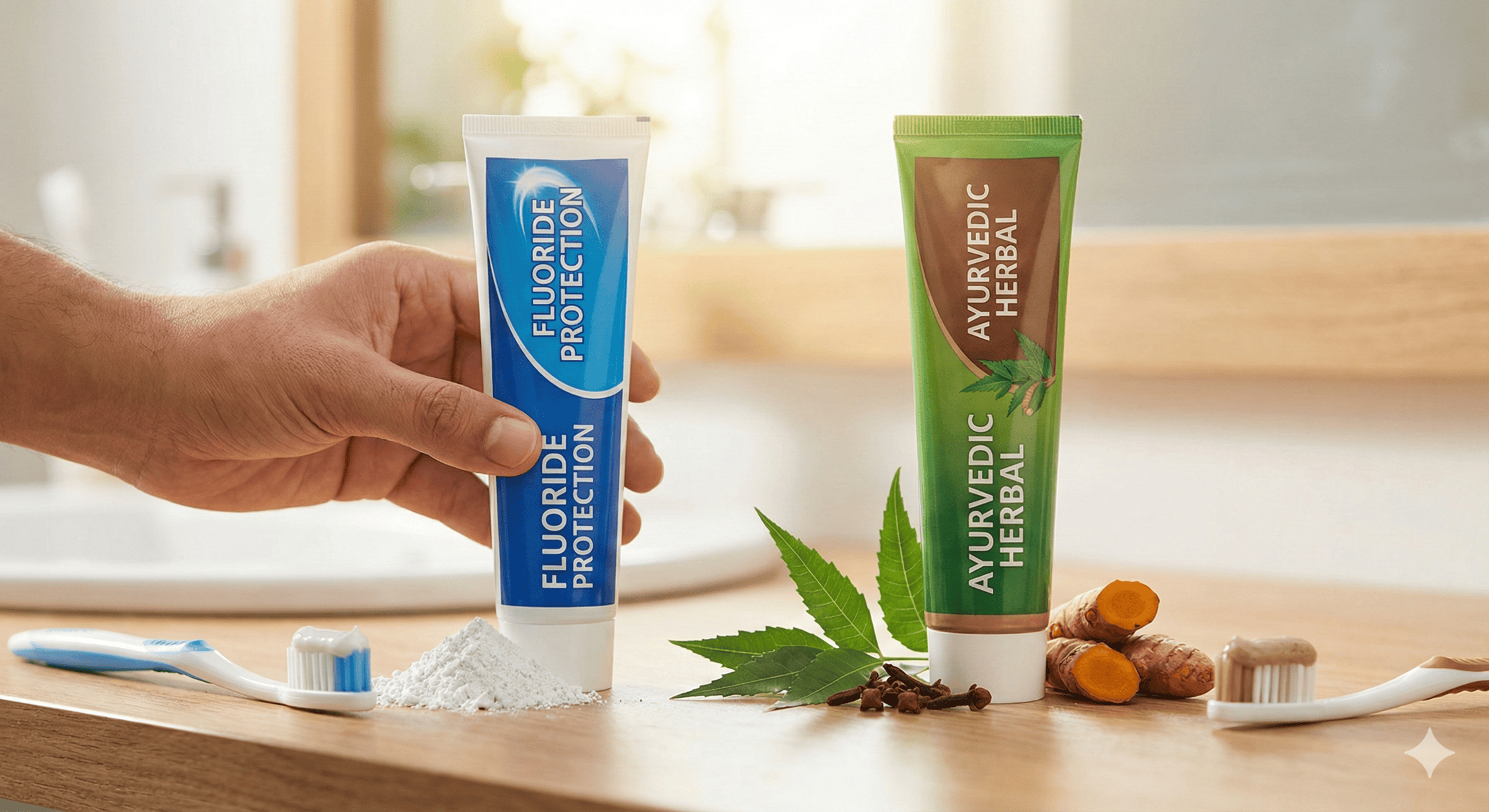 Ayurveda toothpaste and Fluoride