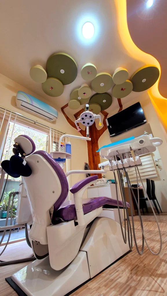 Modern dental treatment room with advanced dental chair and equipment at Dr. Rao's Dental Centre, Bengaluru